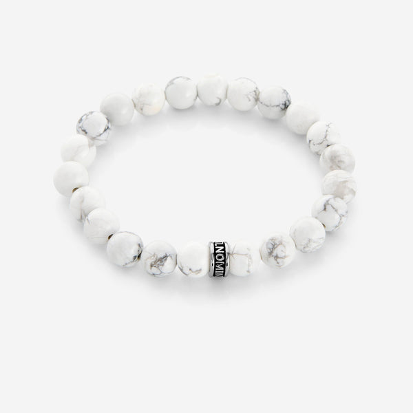 Snow | Stone Bead Bracelet - Nominal