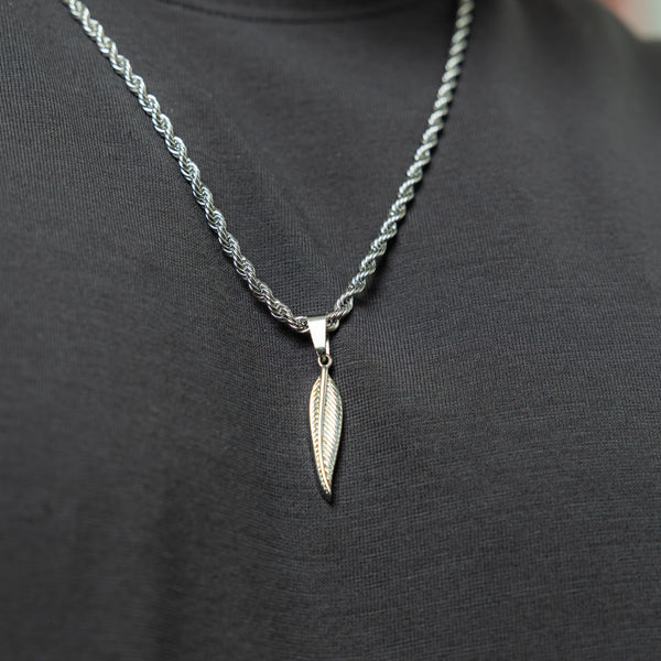 Miniature Feather Necklace | Men - Nominal