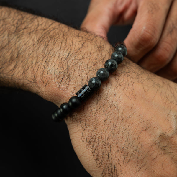 Shadow | Stone Bead Bracelet - Nominal