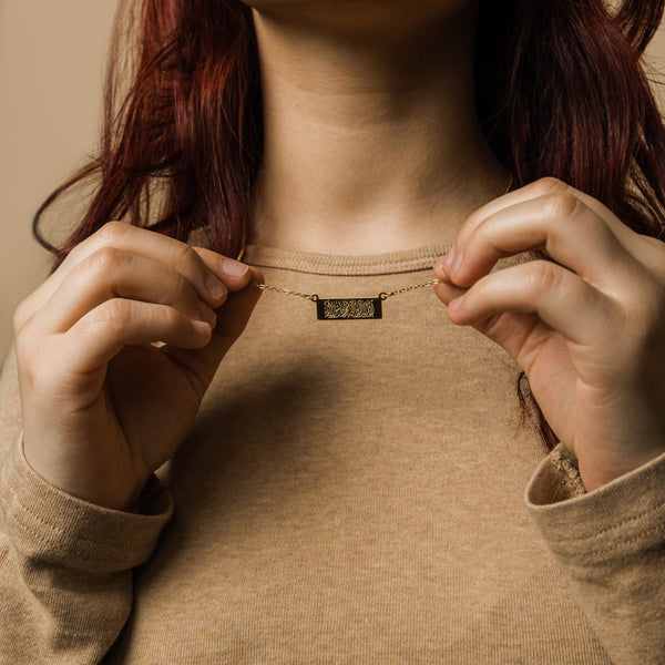 Shahada Bar Necklace - Nominal