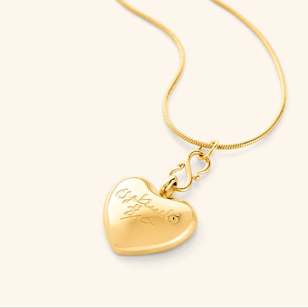 "Free Palestine" Heart Necklace - Nominal